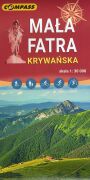 Mała Fatra Krywańska. Mapa turystyczna w skali 1:30 000