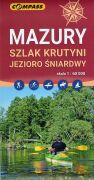 Mazury. Szlak Krutyni. Jezioro Śniardwy. Mapa turystyczna 1:50 000