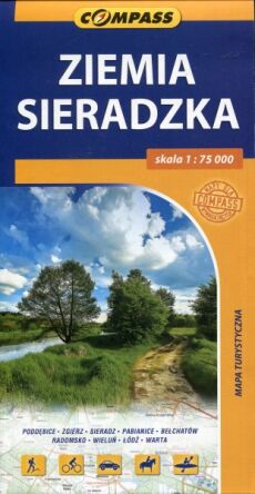 Ziemia Sieradzka. Mapa turystyczna 1:75 000