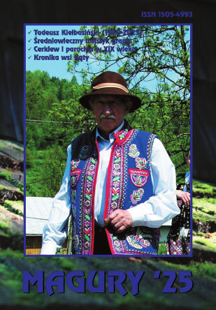 Magury 2025. Rocznik krajoznawczy poświęcony Beskidowi Niskiemu i Pogórzom pod redakcją Sławomira Michalika i Anety Załugi