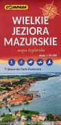 Wielkie Jeziora Mazurskie. Mapa turystyczna 1:50 000