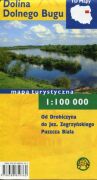 Dolina dolnego Bugu. Mapa turystyczna w skali 1:100 000