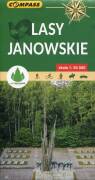 Lasy Janowskie. Mapa turystyczna w skali 1:50 000