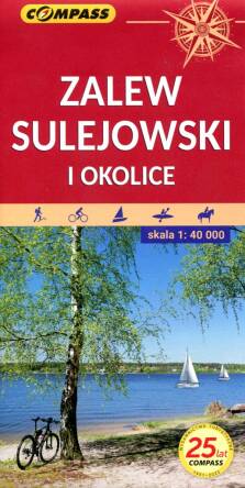 Zalew Sulejowski i okolice. Mapa turystyczna w skali 1:40 000