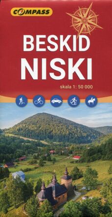 Beskid Niski. Mapa turystyczna w skali 1:50 000