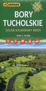 Bory Tucholskie. Szlak kajakowy Brdy. Mapa turystyczna w skali 1: 75 000