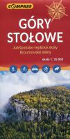Góry Stołowe. Mapa turystyczna w skali 1:35 000. Wyd. 2023