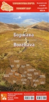 Borszawa/Borżawa. Mapa turystyczna w skali 1:50 000