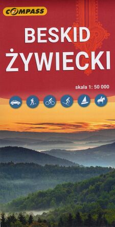 Beskid Żywiecki. Mapa 1:50 000