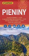Pieniny. Mapa turystyczna w skali 1:25 000. Wyd. 2024