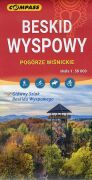 Beskid Wyspowy. Pogórze Wiśnickie. Mapa turystyczna w skali 1:50 000. Wyd. 2025