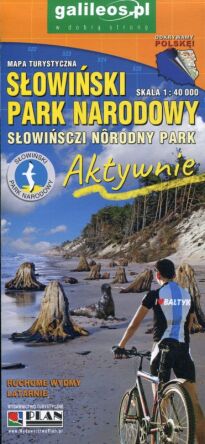 Słowiński Park Narodowy. Mapa turystyczna w skali 1:40 000
