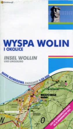 Wyspa Wolin i okolice. Mapa rowerowa 1:50000