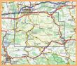 Pogórze Ciężkowickie. Wyd. 2022. Mapa turystyczno-krajoznawcza 1:50 000 - 2