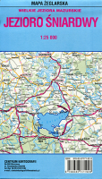 Jezioro Śniardwy. Mapa żeglarska 1:25 000. Mapa foliowana