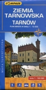 Ziemia Tarnowska. Tarnów. Mapa turystyczna w skali 1:100 000