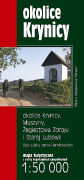 Okolice Krynicy. Mapa 1:50 000