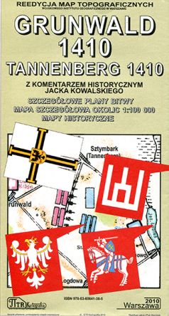 Grunwald 1410. Reedycja map WIG 1:100 000